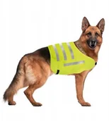 Ubranka dla psów - Kamizelka odblaskowa bezpieczeństwa dla psa roz.XL - miniaturka - grafika 1