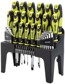 Śrubokręty - DRAPER Tools 44-częściowy zestaw wkrętaków, bitów i kluczy imbusowych Tools (78619) - miniaturka - grafika 1