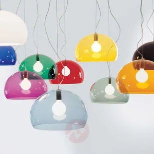 Kartell FL/Y lampa wisząca LED, błękit nieba - Lampy sufitowe - miniaturka - grafika 2