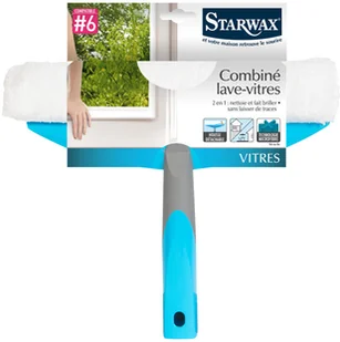 Starwax Zestaw do mycia szyb Zbierak + Nakładka 1624) 1624 - Płyny do mycia szyb Starwax Zestaw do mycia szyb Zbierak + Nakładka 1624) 1624 - Płyny do mycia szyb - miniaturka - grafika 2