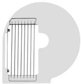 Akcesoria gastronomiczne - Hendi Tarcza do frytek 10 mm 280614 - miniaturka - grafika 1