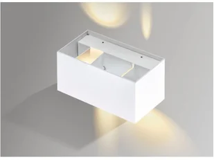 AZZARDO Lampa natynkowa ścienna Gambino 2 AZ1882 AZ1882 - Lampy ogrodowe - miniaturka - grafika 2