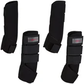 Akcesoria jeździeckie - Kerbl Ochraniacze dla konia, 4 szt., czarne, Pony, 320131 Kerbl - miniaturka - grafika 1