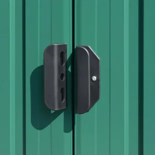 vidaXL Szopa ogrodowa zielona 257x779x181 cm stal galwanizowana 47032 - Skrzynie ogrodowe - miniaturka - grafika 3