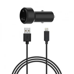 Xqisit Car Charger 2,4A Lightning czarny 31529 - Ładowarki samochodowe - miniaturka - grafika 4