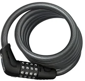 Zabezpieczenia do roweru - Abus zapięcie rowerowe, czarny, jeden rozmiar 165238 - miniaturka - grafika 1