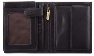 Wittchen Portfel pionowy unisex Modena 03-1-020 03-1-020-1 - Portfele - miniaturka - grafika 3