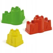 Zabawki do piasku - Foremki do piasku Zamek 3szt. - miniaturka - grafika 1