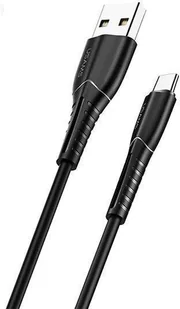 USAMS Kabel U35 microUSB 2A Fast Charge 1m czarny/black SJ365USB01 (US-SJ365) - Kable USB - miniaturka - grafika 3