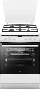 Kuchenka gazowo-elektryczna Amica 617GEH3.33HZpTaDpA(W) - Kuchenki gazowo-elektryczne - miniaturka - grafika 2