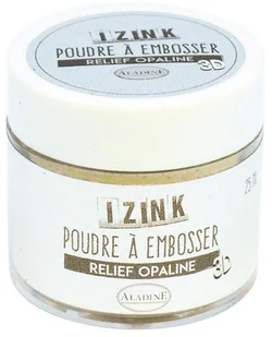 Aladine Puder do embossingu, kremowy - Scrapbooking - miniaturka - grafika 5