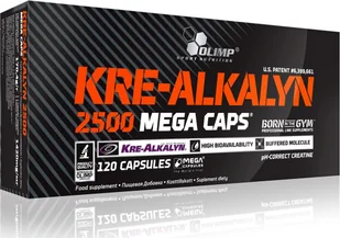 Olimp Kreatyna Kre-Alkalyn 2500mg 120 roz uniw 5901330003622 - Kreatyna Olimp Kreatyna Kre-Alkalyn 2500mg 120 roz uniw 5901330003622 - Kreatyna - miniaturka - grafika 1