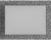 Akcesoria kominkowe - Kratki.pl KRATKA KOMINKOWA PROSTOKĄTNA CZARNO-SREBRNA 220X300 MM 22/30CS - miniaturka - grafika 1