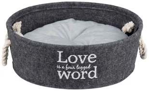 Trixie Legowisko dla psa Lian szare, 45,5 cm, 38396 - Legowiska dla psów - miniaturka - grafika 2