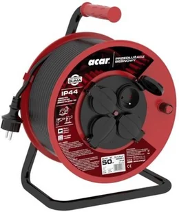 HSK Listwa zasilająca XXX_HSK Data Przedłużacz bębnowy Acar M01904 50m czarny M01904 - Listwy zasilające - miniaturka - grafika 2