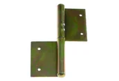 Zawiasy, okucia i inne akcesoria - Zawiasa drzwiowa 120 ocynk lewa - miniaturka - grafika 1