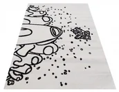 Dywany - Biały dywan dziecięcy kosmos W3-S72 - miniaturka - grafika 1