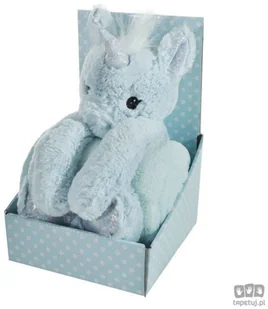 Eurofirany Euro Firany Koc 100 x 75 Dziecięcy Toy5 Niebieski 1222236 - Koce - miniaturka - grafika 6