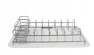 SUSZARKA DO NACZYŃ STAL NIERDZEWNA plastik mała bi - Suszarki do naczyń - miniaturka - grafika 2