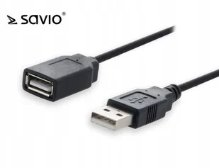 Savio Kabel USB 2.0 męskie - żeńskie,1.8 m CL-69 - Kable USB - miniaturka - grafika 4