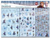 Zabawki kreatywne - GLOBIX Kraina Lodu 2 Zestaw 400 naklejek - miniaturka - grafika 1