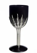 Gadżety na imprezę - Kielich gotycki czarny 1 szt. 35642 - miniaturka - grafika 1