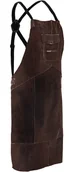 Odzież robocza - Stamos Welding Fartuch spawalniczy - dwoina bydlęca - rozmiar XL - brązowy - Stamos Welding - SWA03XL SWA03XL - miniaturka - grafika 1