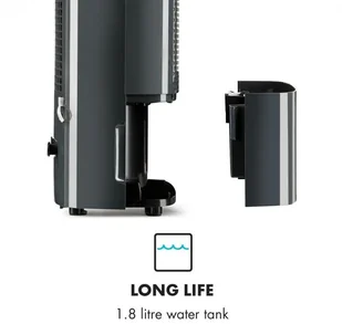 Osuszacz powietrza Klarstein DryFy10 (DXJ2-DryFy-10-grey) - Domowe osuszacze powietrza - miniaturka - grafika 7