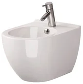 Bidety - Cersanit Zen Bidet podwieszany 50x35,5 cm z otworem na baterię biały K117-001 - miniaturka - grafika 1
