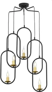 Jupiter Żyrandol 1811 z serii PONTI ŻARÓWKI - Lampy sufitowe - miniaturka - grafika 2