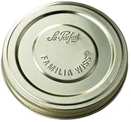 Pozostałe akcesoria kuchenne - Le Parfait zestaw 6 pokrywka nierdzewna Pomarańczowy, złoto, 11 1361 - miniaturka - grafika 1