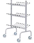 Meble do szkół i przedszkoli - AJ Produkty Wieszak na obuwie na kółkach - miniaturka - grafika 1