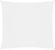 Parasole ogrodowe - vidaXL Żagiel ogrodowy, tkanina Oxford, kwadratowy, 7x7 m, biały 135253 - miniaturka - grafika 1