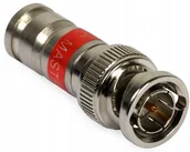 Akcesoria TV-SAT - Złącze Kompresyjne Wtyk Bnc RG-59 Master do Kamery - miniaturka - grafika 1