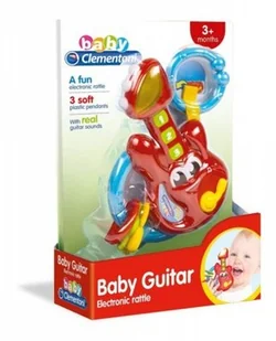 CLEMENTONI Clementoni Baby Grzechotka gitara 17230 - Gryzaki dla dzieci - miniaturka - grafika 2