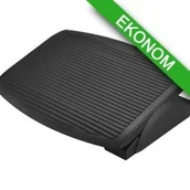 Podnóżki, podpórki, podkładki - Q-Connect Podnóżek z regulacją, czarny PB852 - miniaturka - grafika 1