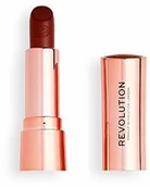 Szminki - Makeup Revolution pomadka satynowa do ust bogata i kremowa formuła pomadki z aksamitnym wykończeniem 1 sztuka 22600 - miniaturka - grafika 1
