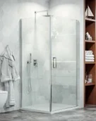 Kabiny prysznicowe - Actima Mazo 80x80 KAEX.3005.1010.8000.LP KAEX.3006.1010.8000.LP - miniaturka - grafika 1