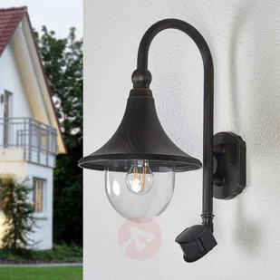 LAMPENWELT.COM Daphne - lampa zewnętrza z czujnikiem ruchu - Lampy ogrodowe - miniaturka - grafika 2