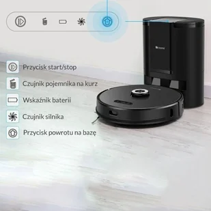 Robot sprzątający Proscenic M8 Pro Czarny - Roboty sprzątające - miniaturka - grafika 8