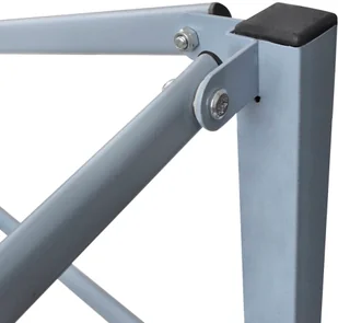 vidaXL Rozkładany namiot z 2 ściankami, 3 x 3 m, kremowy - Pawilony ogrodowe - miniaturka - grafika 5