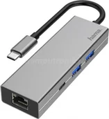 Huby USB - Hama Hub Multiport USB-C | 200108 - miniaturka - grafika 1