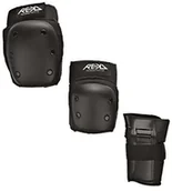 Ochraniacze - REKD Męska Protektor zubeh  R rekd Heavy Duty Triple Pad set, czarny, l RKD600 - miniaturka - grafika 1