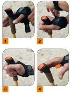 Gabel Kije Nordic Walking X-2 green 120 cm acc-2493-0 - Kije trekkingowe - miniaturka - grafika 4