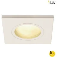 Oprawy, klosze i abażury - SLV SPOTLINE DOLIX OUT GU10 SQUARE biała 1001169 - miniaturka - grafika 1