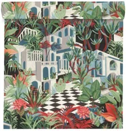 Tapety - Rasch Tapeta Tropical House 687408 winylowa na flizelinie - miniaturka - grafika 1