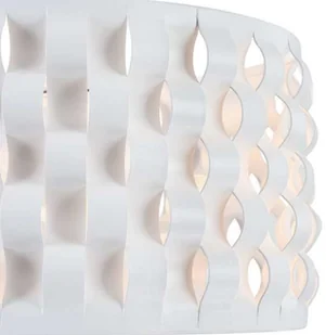 Maytoni LAMPA wisząca DELICATE MOD196-PL-02-W Maytoni ażurowa OPRAWA okrągły zwis biały MOD196-PL-02-W - Lampy sufitowe - miniaturka - grafika 8