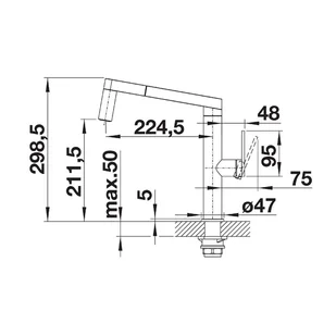 Blanco PANERA-S 521547 - Baterie kuchenne - miniaturka - grafika 3