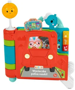 Fisher Price Price Price Ucz się i śmiej! Edukacyjna gigaksiążka HCL06 HCL06 - Zabawki interaktywne dla dzieci - miniaturka - grafika 2
