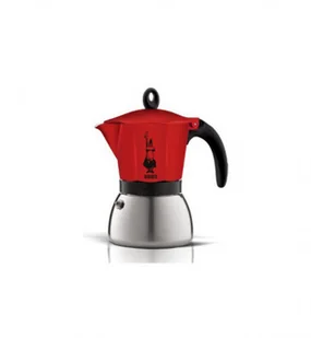 Bialetti Kawiarka Moka Induction 6 TZ Czerwony - Zaparzacze i kawiarki - miniaturka - grafika 2